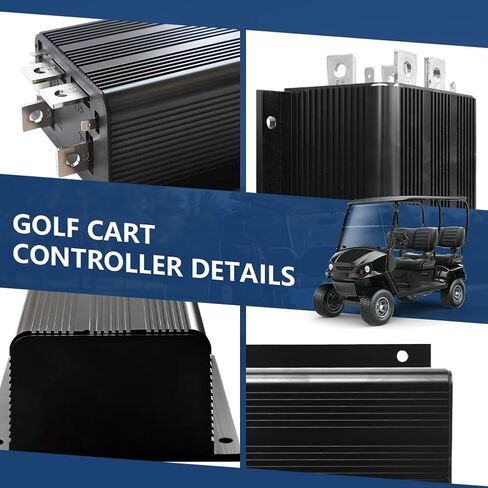 وحدة تحكم عربة الجولف 1204-027، وحدة تحكم في السرعة 36 فولت 275 أمبير لسيارة Club Car DS، EZGO Marathon (1980-1994)، وحدات تحكم Club Car وEZGO المتوافقة مع Curtis، رقم الجزء 20972G1، نوع الخانق 0-5K in Kuwait