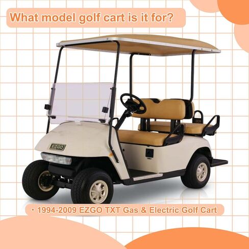 ملحقات ZLX&LU EZGO Leaf Spring U Bolt، مجموعة مسامير زنبركية لعربة الجولف، مناسبة لعربة الجولف الكهربائية والغاز 1994-2009 EZGO TXT، OEM#: 00560G1، 11098G5، 72618G01-4 Pack in Kuwait