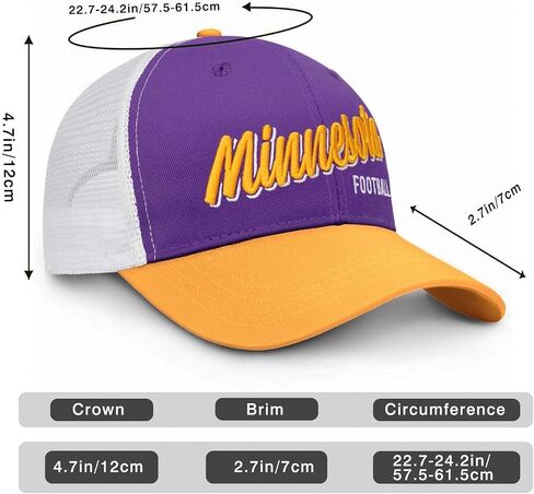 Football Team Mesh Baseball Cap, Embroidered Sports Fan Baseball Caps for Men Women, Football Hat Gifts Merch Gear Suff in Saudi Arabia