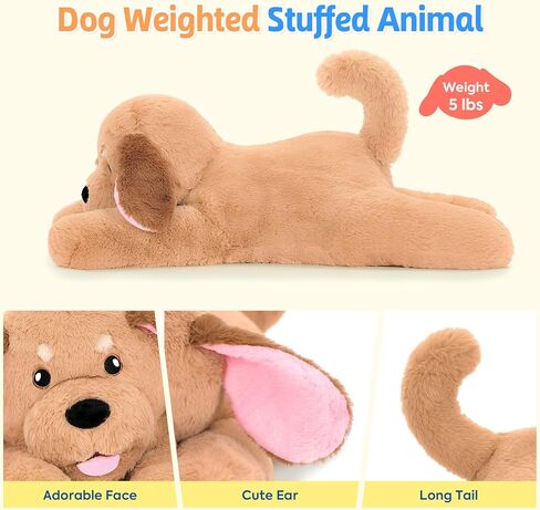 Peach Cat 25.6 بوصة 5 رطل حيوانات محشو بالحيوانات المحشوة كبيرة الفخامة ذات الأجزاء الناعمة المرجحة ألعاب الوسادة الجسم للبالغين in Kuwait