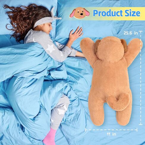 Peach Cat 25.6 بوصة 5 رطل حيوانات محشو بالحيوانات المحشوة كبيرة الفخامة ذات الأجزاء الناعمة المرجحة ألعاب الوسادة الجسم للبالغين in Kuwait