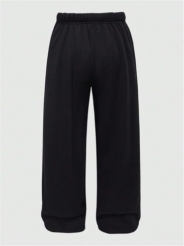 OYOANGLE Men's Casual Loose Fit Straight Leg Sweatpants Contrast Color Binding Basketball Pants with Pockets in Saudi Arabia