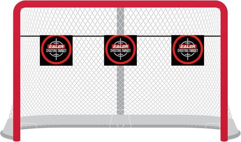 Ealer 26 ″ Triangle Hockey Passer Rebounder-22 ″ × 22 ″ سطح الارتداد ｜ 3 طفرات جليدية قابلة للتراجع ｜ مدرب فولاذي شاق ｜ زاوية متعددة القابلة للتعديل ｜ مجموعة سهلة ｜ محمولة على/إيقاف تشغيل الباك. in Kuwait