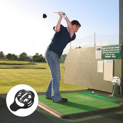 Golf Ball Liner, 1 Set Golf Line Marking Drawing Stencils Golf Ball Marker Alignment Tool for Golfer, Black in Saudi Arabia