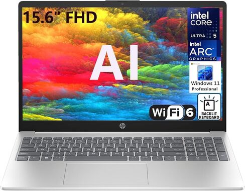 HP 17.3 بوصة كمبيوتر محمول شاشة تعمل باللمس ، 17.3 "HD+، AMD Ryzen 5 7430U (حتى 4.3 جيجا هرتز) ، رسومات AMD Radeon ، ذاكرة وصول عشوائي 32 جيجا بايت ، 1 تيرابايت SSD ، مفتاح Copilot ، Wi-Fi 6 ، حياة طويلة ، ضوضاء AI ، Windows11 ، in Saudi Arabia