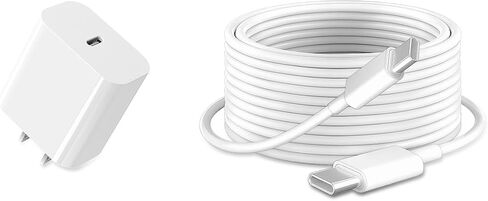 Apple iPad Charger, iPad Pro Charger, GKW 20W USB C Fast Charger for iPad 12.9/11/10.9 inch, Air 5th/4th, Mini 6th, 10th Generation, Apple Certified 10ft C to C Cable for New iPad 2022/2020/2018,2Pack in Saudi Arabia