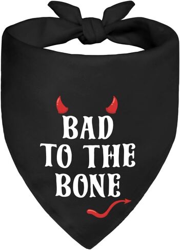 ذئب في تدريب Black Dog Bandana ، لمالك حيوان أليف جديد ، Wolf Howling Moon Silhouette Pet Bandana Photo Prop ، ملحقات الحيوانات الأليفة Spooky حاضرًا لجرو أبي أبي in Kuwait