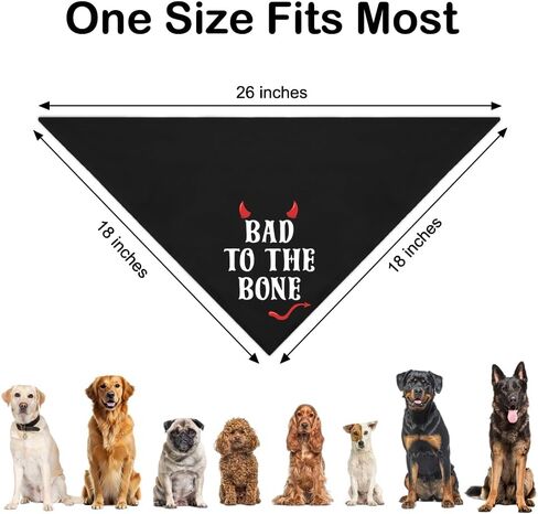ذئب في تدريب Black Dog Bandana ، لمالك حيوان أليف جديد ، Wolf Howling Moon Silhouette Pet Bandana Photo Prop ، ملحقات الحيوانات الأليفة Spooky حاضرًا لجرو أبي أبي in Kuwait