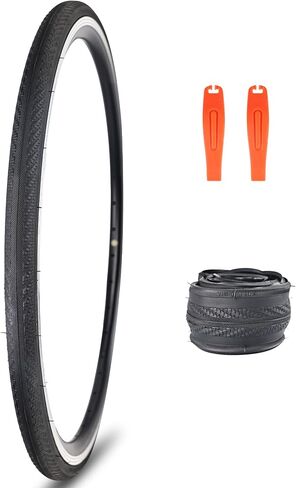 ZUKKA Bike Tire 700×25C/28C Road Bike Tire Foldable Replacement Bike Tire for Road Bike Hybrid Bike Gravel Bike in Saudi Arabia