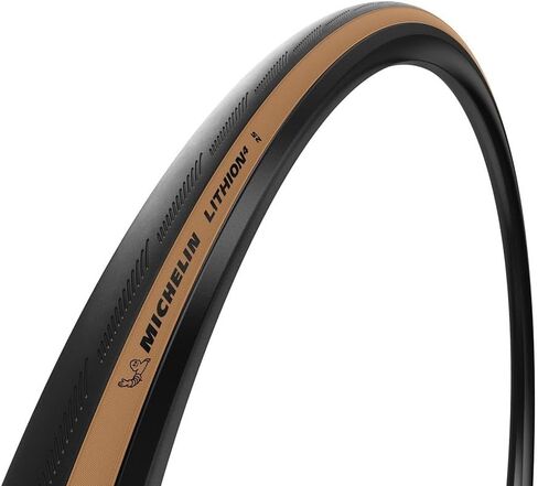 Michelin Lithion 4 Classic Road Tire 700x30C Folding Clincher with MAGI-X Compound, Tanwall, Enhanced Rolling Efficiency & Durability for Cycling Enthusiasts in Saudi Arabia
