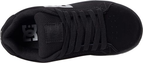 DC Shoes Boy's Gaveler Skate Shoe, Black/Red/Grey, 11.5 Little Kid in Saudi Arabia