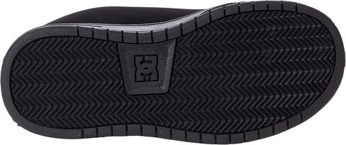 DC Shoes Boy's Gaveler Skate Shoe, Black/Red/Grey, 11.5 Little Kid in Saudi Arabia
