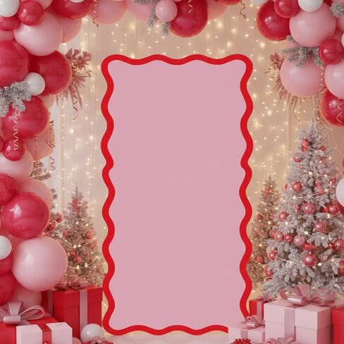 Leinuosen 6ft 6ft Espresso Martini عيد ميلاد ديكورات عيد ميلاد Tini Bit Party Party Backdrop Party Party Decord Decor in Kuwait