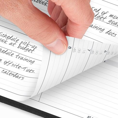 AT-A-GLANCE 2026 Appointment Book Planner, Weekly, 8-1/4" x 11", Large, Easy Viewing Large Print, Black (70LP010526) in Saudi Arabia