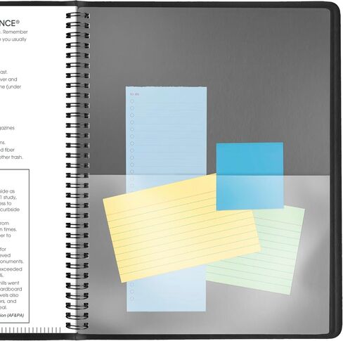 AT-A-GLANCE 2026 Appointment Book Planner, Weekly, 8-1/4" x 11", Large, Easy Viewing Large Print, Black (70LP010526) in Saudi Arabia
