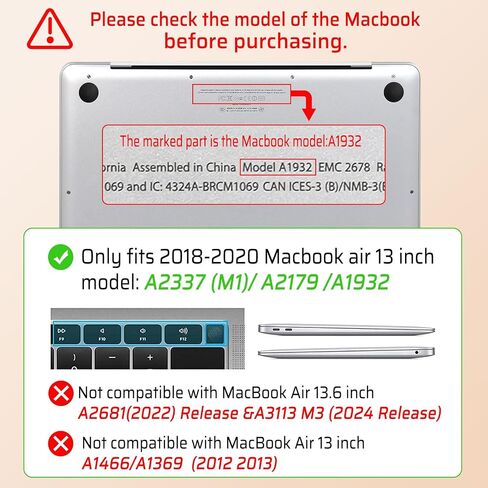 Seorsok متوافق مع Macbook Pro 13 بوصة Case M2 2023،202221-2016 A2338 M1 A2251 A2159 A1989 A1708 A1706 ، قوس الشريط الوردي اللطيف وغطاء لوحة مفاتيح بلاستيكية وردية اللون in Kuwait