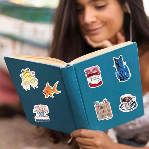 150Pcs Aesthetic Stickers, Vintage Watercolor Decals, Food Fruit Stickers, Coquette Sticker for Laptop, Scrapbooking, Journaling, Water Bottle, Waterproof Vinyl Stickers for Kids Teens and Adults in Saudi Arabia