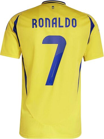 قميص Al NASSR FC 24/25 Ronaldo الأساسي - أظهر دعمك في قميص كرة القدم الأسطوري المريح هذا in Saudi Arabia