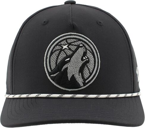 قبعة حبل مرخصة رسميًا من ZHATS NBA بأداء Snapback باللون الأسود in Kuwait