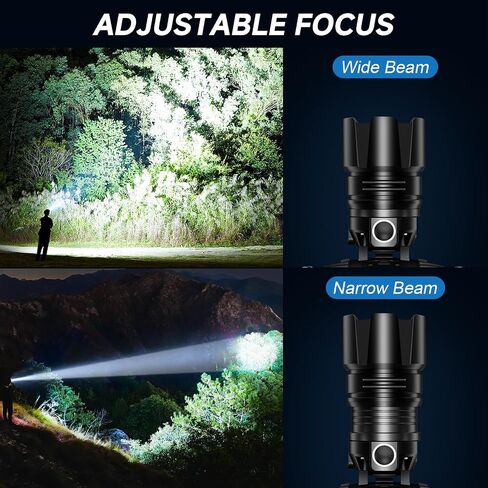 2Pack Headlamp Rechargeable, 99000 LM Super Bright LED Head Lamp with Motion Sensor & 3 Modes, 90° Adjustable Head Lights for Forehead, 20+Hrs Runtime & IPX6 Waterproof HeadLamps for Camping Running in Saudi Arabia