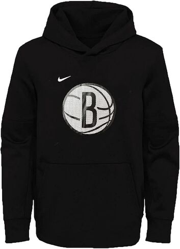بلوفر من الصوف بغطاء للرأس بشعار Brooklyn Nets للشباب in Saudi Arabia