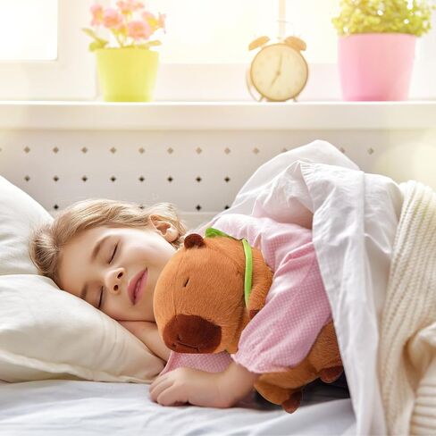 Capybara Plush مع حقيبة ظهر للسلحفاة ، Kawaii Capybara دمية محشوة هدايا عيد ميلاد الزخرفة ، لعبة جميلة أفخم لمحبي الفتيات الكرتون in Kuwait