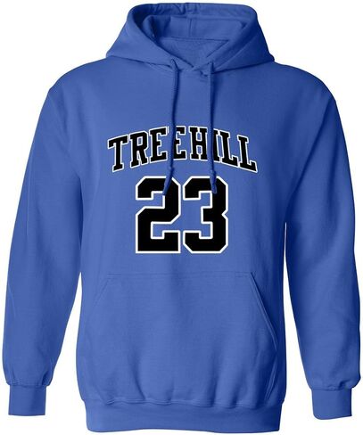 Ravens Basketball Movie #23 Nathan Scott One Tree Hill Jersey Style Men's Hoodie Sweatshirt in Kuwait