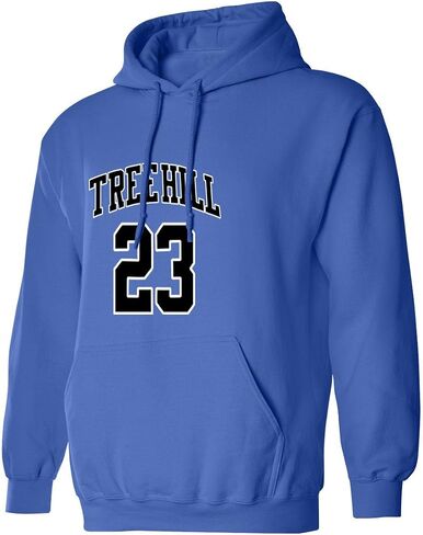 Ravens Basketball Movie #23 Nathan Scott One Tree Hill Jersey Style Men's Hoodie Sweatshirt in Kuwait
