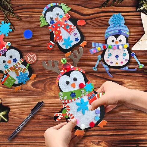 RUICNTE 24 مجموعات هالوين الحرف للأطفال ، وأمزاع البومة الرغوية DIY Fall Craft Kit مع القرع ، وأوراق الخريف ، وعيون googly ، و POM-POMS for Kids Gift Halloween عيد الشكر النشاط الفني in Kuwait