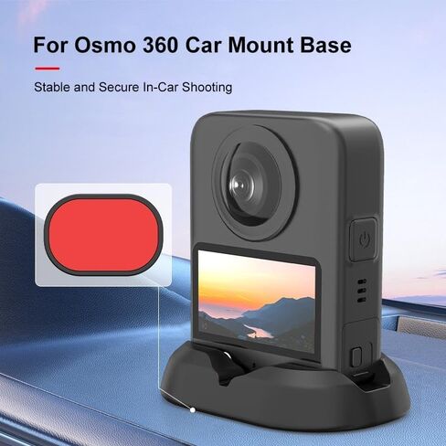 Camera Mount Stand Base for Insta360 X5, Silicone Non-Slip Desktop Mount, Base Gimbal Support Adapter Stabilizer for Insta 360 X5 Action Camera Accessories in Kuwait