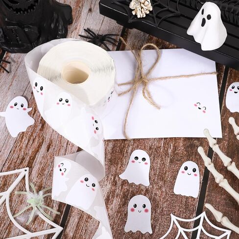 Whaline 1000Pcs Fall Thanksgiving Pumpkin Stickers Roll Pumpkin Shaped Decals Colorful Buffalo Plaid Pumpkin Pattern Self-Adhesive Sticker Autumn Sealing Labels for Fall Harvest Party Supply, 8 Design in Saudi Arabia