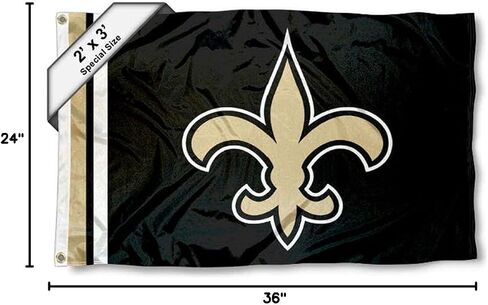 New Orleans Saints 2x3 Feet Flag in Saudi Arabia