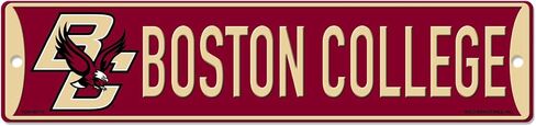 Rico Industries NCAA Texas Longhorns Slogan Hook 'Em 4" X 17" Plastic Street Sign in Saudi Arabia