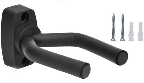 Guitar Wall Mount Hanger Hook - U-Shaped Guitar Hanger for Hanging Coats, Bags, Towels, Gun, Guitar - Ideal forAcoustic, Electric Guitar, Banjo, Bass, for Guitar Player in Saudi Arabia