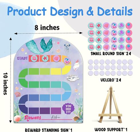 Potty Training Wooden Reward Chart, Behavior Reward Charts, Routine Calendar, Incentive Responsibility Chart for Boys Girls Kids Toddlers Good Habits, 08 in Saudi Arabia