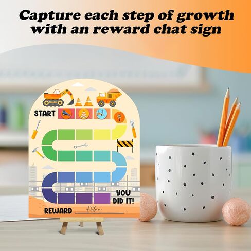 Potty Training Wooden Reward Chart, Behavior Reward Charts, Routine Calendar, Incentive Responsibility Chart for Boys Girls Kids Toddlers Good Habits, 08 in Saudi Arabia