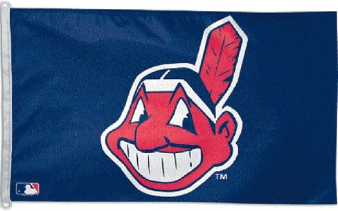 علم فريق MLB Cleveland Indians WCR88840012، 3' x 5' in Saudi Arabia