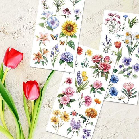 3 Sheet Blue Floral Rub on Transfer for Furniture Large Vintage Watercolor Flower Furniture Rub on Transfers Stickers for Crafts Glass Home Decoration 11.8 Inch* 5.9 Inch Wildflower DIY in Saudi Arabia