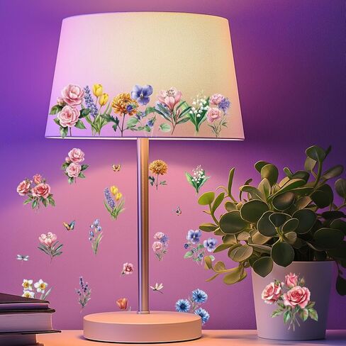 3 Sheet Blue Floral Rub on Transfer for Furniture Large Vintage Watercolor Flower Furniture Rub on Transfers Stickers for Crafts Glass Home Decoration 11.8 Inch* 5.9 Inch Wildflower DIY in Saudi Arabia