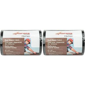 Saint-Gobain FibaTape ADFORS Roof Repair Fabric - 6 inches x 25 feet - Black in Saudi Arabia