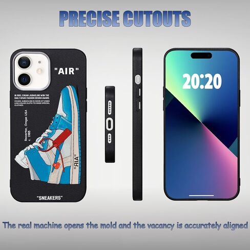 حالة هاتف رائع لـ iPhone 16E Case for Boys Men Sports Shoodroof Streat Street Aealthetic Designer Cases متوافقة مع iPhone 16E in Saudi Arabia