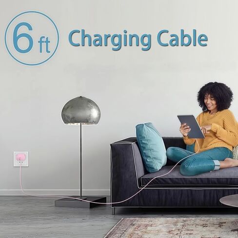 Motorola Phone Charger Android Phone Fast Charger Type C to Type C Charging Cable Cord 6.6ft for Motorola Edge 50 Ultra 60 40 30/Moto G Power 2025 Charger G86 G85 G75 G100 G96/Razr 2025 60 50 40 Ultra in Kuwait