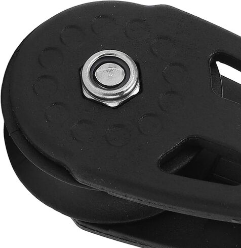 Qiilu Kayak Slide Rail Anchor Trolley Kit Heavy Duty Nylon Marine Pulley Block Sheave for Ship Yacht Canoe in Saudi Arabia