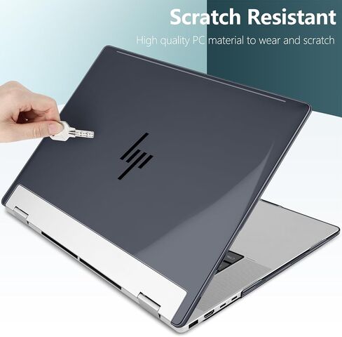 حالة واضحة بلورية لـ HP Envy X360 16 بوصة 2-in-1 الكمبيوتر المحمول 2024 ، قذيفة صلبة خفيفة الوزن مع حماية مقاومة للخدش ، والقواطع الدقيقة ، والتركيب السهل ، وليس تركيب أي HP آخر in Kuwait