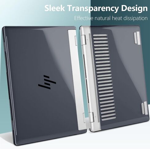 حالة واضحة بلورية لـ HP Envy X360 16 بوصة 2-in-1 الكمبيوتر المحمول 2024 ، قذيفة صلبة خفيفة الوزن مع حماية مقاومة للخدش ، والقواطع الدقيقة ، والتركيب السهل ، وليس تركيب أي HP آخر in Kuwait