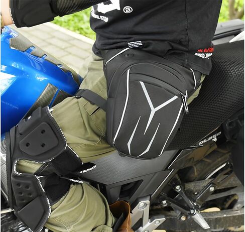 حقيبة ساق قطرة متعددة الاستخدامات للرجال والنساء - حقيبة الفخذ التكتيكية الصلبة المقاومة للماء مع الأشرطة القابلة للتعديل للأنشطة في الهواء الطلق والسفر والرياضة in Kuwait