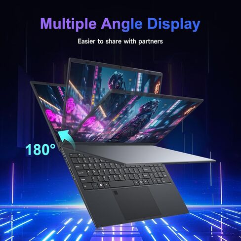 15.6 "FHD Business Captop ، 12GB RAM 512GB SSD ، N95 Processor ، Windows 11 Pro مع Office 2024 ، أمان بصمات الأصابع ، عمر البطارية الطويل ، الأسود in Saudi Arabia