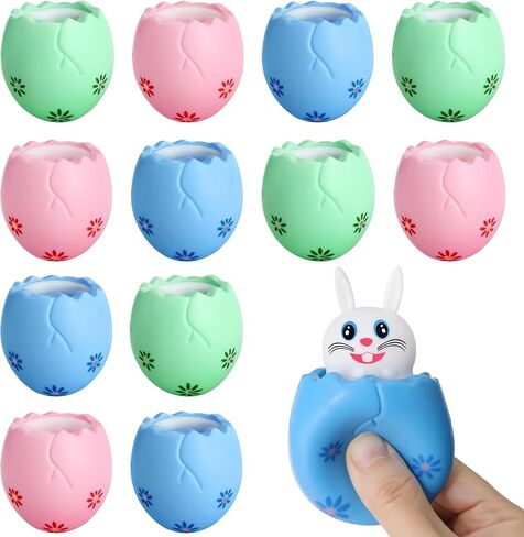 RunNico 12 Pack Christmas Snowman Squeeze Sensory Toy, Santa Claus Squishy Fidget Toys, Stretchy Christmas Snowman Relieve Stress Ball for Holiday Decoration Party Favors Adult Anxiety Relieve in Saudi Arabia