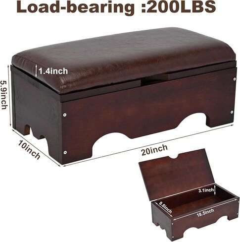 ركوع للصلاة، ركوع للصلاة مع وسادة ركوع سميكة للركوع في المنزل، مقعد للركوع مع مساحة تخزين in Kuwait