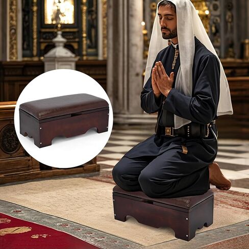 ركوع للصلاة، ركوع للصلاة مع وسادة ركوع سميكة للركوع في المنزل، مقعد للركوع مع مساحة تخزين in Kuwait